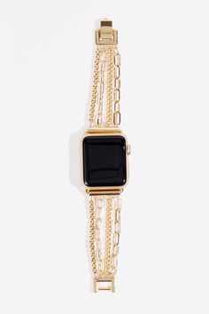 Get ready to add some serious style to your Apple Watch with our Layered Apple Watch Band! This trendy and fun accessory is the perfect way to upgrade your look and stand out from the crowd. Whether you're a tech enthusiast, a fashionista, or just someone who loves to stand out from the crowd, this Layered Apple Watch Band is the perfect accessory for you. It's the perfect way to add some personality to your Apple Watch and make it truly your own. Cute Apple Watch Bands, Apple Watch Bands Women, Preppy Jewelry, Gold Apple Watch, Jewelry Accessories Ideas, Upgrade Your Look, Jewelry Essentials, Stacked Jewelry, Jewelry Lookbook