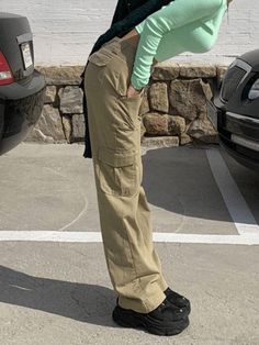 ⚡️Free Shipping 2022 Buttoned Pocket Patched Cargo Pants Olive M under $40.00 in Pants at AnotherChill.com Online. Style: Casual, Street. Color: Olive. Main Material: Cotton, Spandex. Fit Type: Regular. Design: Low Rise Waistline, Zip & Button Fastening, Functional Pockets, Multi Belt Loops. ✓2022 SUMMER OUTFITS. Check reviews and buy Buttoned Pocket Patched Cargo Pants today. Ribbed Flares, Flare Leg Pants, New Years Sales, Height And Weight, Dream Wardrobe, Bottoms Pants, Cotton Spandex, Cargo Pants, Leg Pants