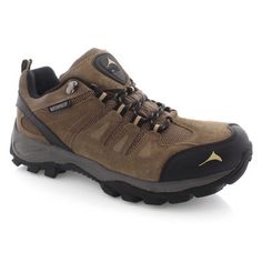 Pacific Mountain Men's Boulder Low Hiking Shoes Waterproof Lace-up Hiking Boots For Camping, Functional Waterproof Boots With Round Toe For Camping, Rugged Durable Hiking Boots For Camping, Sporty Hiking Boots With Round Toe For Camping, Durable Hiking Boots For Camping, Rugged Hiking Boots For Camping, Functional Lace-up Waterproof Boots For Camping, Durable Low-top Hiking Boots For Outdoor Activities, Durable Low-top Hiking Boots For Outdoor