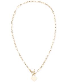 in stock Timeless Gold Jewelry With Heart Charm, Macy's Jewelry With Adjustable Chain As Gift, Macy's Jewelry With Adjustable Chain For Gift, Fine Jewelry Gold-tone Cable Chain, Luxury Heart Pendant Jewelry With Lobster Clasp, Gold-tone Fine Jewelry With Cable Chain, Gold-tone Oval Link Fine Jewelry, Gold-tone Cable Chain Fine Jewelry, Elegant Heart Charm Necklace From Macy's