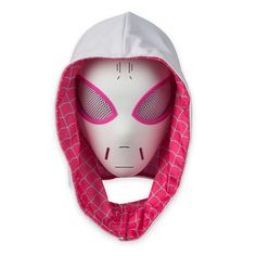 Little heroes can jump straight into action with this Ghost-Spider Mask! Featuring a hood covering, authentic character sounds and light-up eyes, your little one will love dressing up as their favorite Super Hero. Spider Gwen Costume, Spider Mask, Spider Face, Disney Store Toys, Marvel Spider Gwen, Spiderman Mask, Spider Light, Spider Man Across The Spider Verse, Spy Party