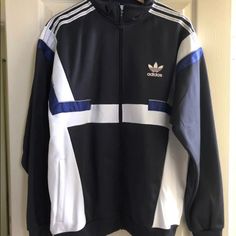 Brand New Track Jacket Size Large. Cost $90 Plus Tax. Adidas Black Sportswear Outerwear, Adidas Long Sleeve Windbreaker For Winter, Adidas Long Sleeve Windbreaker For Fall, Adidas Winter Windbreaker With Long Sleeves, Adidas Long Sleeve Track Jacket With Pockets, Adidas Long Sleeve Winter Track Jacket, Adidas Winter Track Jacket Long Sleeve, Adidas Urban Track Jacket For Winter, Adidas Long Sleeve Track Jacket For Streetwear