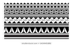 an abstract black and white pattern with wavy lines on the bottom, in different directions