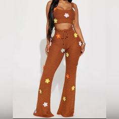 Fashion Nova Crochet Pant Set Nwt Size Medium Posh Peanut, Little Sleepies, Kate Quinn, Birdie Bean, Kyte Baby, Kickee Pants, Little Bum Bums, Bums & Roses Crochet Crop Top Outfit, Crochet Baby Skirt, Crochet Pant, Crochet Pants Pattern, Crochet Jumpsuits, Crochet Two Piece, Crochet Skirt Pattern, Crochet Pants, Baby Skirt