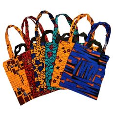 Shop in style with our eco-friendly tote bags available in vivid African print designs. Our colourful tote bags are perfect for carrying groceries, documents, daily items.. It can be ideal for bridal parties or any other event.. It is 100% cotton, made of high quality fabric, durable and feels smooth. It has a small pocket inside to put a wallet, keys or phone with velcro. The size of the bag is approx. 41cm / 36cm The handle 2.7cm / 30cm It can be washed in washing machine at 30 degrees. Please Reusable Tote Bag For Market, Yellow Reusable Rectangular Bag, Yellow Rectangular Reusable Bags, Rectangular Yellow Reusable Bag, Rectangular Orange Gift Bag, Eco-friendly Red Reusable Bag, Rectangular Recyclable Canvas Bag Gift, Multicolor Square Reusable Bag, Eco-friendly Square Canvas Bag For Shopping