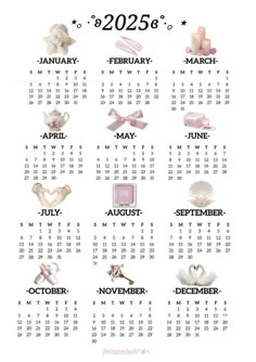 Coquette 2025 Calendar, 2025 Calendar Aesthetic Pink, Aesthetic Things To Print Out, 2025 Calender Aesthetic, Calendar Picture Ideas, 2025 Cute Calendar, 2025 Aesthetic Calendar, 2025 Calendar Cute, 2025 Calendar Printable Free Aesthetic