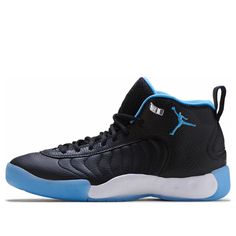 Nike Jordan Jumpman Pro 'UNC Bulls' Black/Gym Red/University Blue-Metallic Silver Basketball Shoes/Sneakers Fade-resistant Synthetic Jordan Shoes For Sports, Sporty Jordan Shoes For Sports Events, Dynamic Jordan Sports Shoes In Synthetic Material, Dynamic Synthetic Jordan Sports Shoes, Dynamic Synthetic Jordan Shoes For Sports, Jordan Running Shoes, Black Synthetic Jordan Shoes For Sports Events, Dynamic Mid-top Jordan Sports Shoes, Black Jordan Shoes For Sports Events