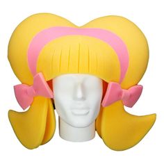 This Headband & Bows Wig will definitely make you stand out at your next Party, Hora Loca, Wedding, Corporate Event, Birthday, Quinceanera, or Halloween Party! It can be used as a wedding hats, top hats, photo booth props, or a party favor. Foam Wigs, Headband Bows, Photobooth Props, Hair Color Orange, Foam Party, Wig Party, Wigs For Sale, Booth Props, Costume Wigs