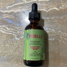 Mielle Rosemary Mint Scalp & Hair Strengthening Oil For All Hair Types Women And Men 2 Oz. / New Without Box. Shipping Within 24 Hours. Infused With Rosemary, Mint And Biotin To Invigorate The Hair And Scalp To Encourage Healthier, Stronger, Longer Hair While Providing Shine And Smoothing Split Ends. For Daily Use, Scalp Treatment, Split End Care. Mielle Rosemary Mint, Hair Strengthening Oil, Split End, Rosemary Mint, Longer Hair, Hair Strengthening, Split Ends, All Hair Types, Hair Types