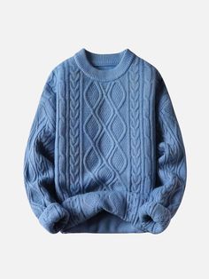 Fall Pullover, Aelfric Eden, Pull Oversize, Solid Color Sweater, Color Crew, Woven Sweater, Trendy Sweaters, Solid Sweaters, Wholesale Shirts