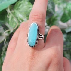 Material: 925 Sterling Silver - Turquoise Height: 2.6cm  Size guide included as a photograph  Free UK first class postage  Eco-friendly packaging Based in Dorset, UK As all of our natural stones are created by Mother Nature, each stone is unique in appearance, so may look different from the stone photographed. Untreated Oval Turquoise Ring, Oval Turquoise Sterling Silver Ring With Natural Stones, Oval Turquoise Ring With Natural Stones In Sterling Silver, Oval Nickel-free Blue Turquoise Ring, Turquoise Oval Opal Ring In Sterling Silver, Silver Oval Turquoise Ring With Natural Stones, Oval Turquoise Gemstone Ring In Sterling Silver, Blue Untreated Oval Rings, Blue Oval Opal Ring With Natural Stones