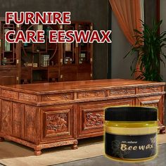 Wood Seasoning Beewax Complete Solution Furniture Care Beewax Home Cleaning Product description Is your wood furniture lacking luster? Bring dull furniture back to life with Wood Seasoning Beewax Removes years of wax and dirt buildup to restore the look of your old furniture. This all-purpose Beewax not only cleans your wood furniture and wood cabinets but also polishes them to give them that natural shine! Works to remove scuff marks, grease, grime, and dirt from painted surfaces. Safe to use o Complete Seasoning, Home Cleaning Supplies, Cream Furniture, Girl School Supplies, Stain Remover Spray, Rust Remover, Wood Cleaner, Rust Removers, Wood Wax