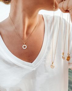 #letters #necklace #initialnecklace #initials #gold #steel #circle Letters Necklace, Gold Coin Necklace, Necklace Cute, Medallion Necklace, Gold Coin, Disc Necklace, Cute Necklace, Coin Necklace, Gold Coins