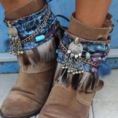 Résultats de recherche d'images pour « cubrebotas » #BohemianFashion Vetement Hippie Chic, Music Festival Style, Boho Mode, Estilo Hippy, Mode Hippie