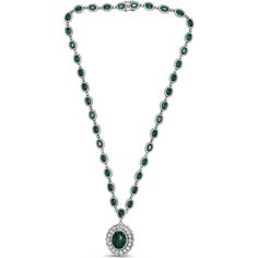 Ignite your passions with the ethereal beauty of the Oval Emerald Flowering Halo Drop Necklace by Roman & Jules. This exquisite piece, crafted in 18K white gold, features a mesmerizing 6.85 carat oval-cut emerald at its heart. The emerald is embraced by a delicate flowering halo adorned with shimmering white diamonds, creating a harmonious dance of color and sparkle.As this necklace gracefully drapes along the neckline, the captivating combination of emeralds and diamonds continues, ensuring a b Formal Emerald Diamond Necklace In White Gold, Formal White Gold Emerald Diamond Necklace, Formal White Gold Emerald Necklace, Elegant White Gold Emerald Necklace With Brilliant Cut, Exquisite Oval Diamond Necklace Hallmarked, Exquisite White Gold Emerald Necklace With Diamond Cut, Exquisite Oval Diamond Necklaces, Formal Oval Diamond Cut Necklace, Formal Oval Diamond Cut Necklaces