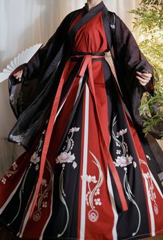 Color: Black Set 3PCS, Size: S Adults Halloween Costumes, Black Hanfu, Couples Cosplay, Dynasty Clothing, Big Sleeves, Outfit For Men, Green Velvet Dress, Chinese Ancient, Adult Halloween Costumes