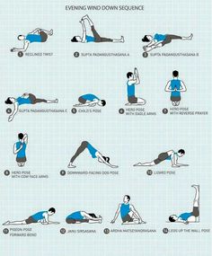 a poster showing how to do an exercise