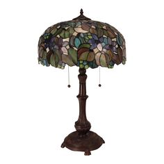 Large Art Nouveau Style leaded stained glass and metal base table lamp  27" H x 14" Dia. Metal Base Table, Base Table, Metal Table Base, Glass Lamps, Eclectic Living Room, Stained Glass Lamps, Green Power, Style Table, Art Nouveau Style