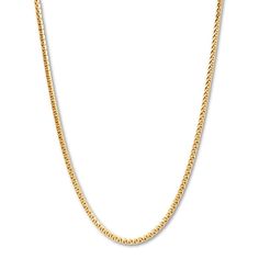 Beautifully interwoven links of 14K yellow gold make this 20-inch wheat chain both attractive and comfortable to wear. The necklace secures with a lobster clasp. Classic Yellow Gold Chain Necklace With Wheat Chain, Classic Wheat Chain Link Necklace, Jewelry Education, Jewelry Advice, Jared The Galleria Of Jewelry, Tiffany Jewelry, Jewelry Photography, Jewelry Online Shopping, Cultured Pearls