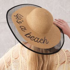 Size : 16.5" X 16.5" Material : 100% Paper Life Is A Beach, Straw Sun Hat, Sun Hat, Beach Life, Sun Hats, Lowest Price, Life Is, Size 16, Straw