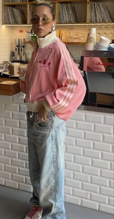 Look Adidas, Denim On Denim, Neue Outfits, Outfit Jeans, Looks Street Style, Mode Inspo, 가을 패션, Mode Vintage, Mode Inspiration