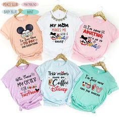 Disney Shirts For Family 2023, Family Disney Shirts Ideas, Disney World Shirts Family, Disney Family Matching Shirts, Disney Fast Pass, Family Disney Shirts Matching, Disney Family Shirts, Disney Family Vacation Shirts, Family Matching Shirts