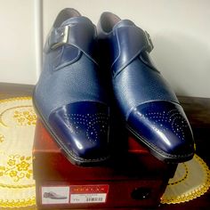 Deer Skin Leather Mezlan Slightly Used Amazing Condition Size 11 Phoenix Blue, Lace Oxford Shoes, Monk Strap Shoes Men, Mezlan Shoes, Alligator Dress Shoes, Double Monk Strap Shoes, Lace Oxfords, Black Leather Dress Shoes, Black Leather Dresses