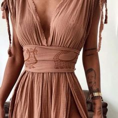 Turkish Mythology, Beach Dress Wedding, Female Strength, Muslin Dress, Look Festival, Bohemian Women, Boho Summer Dresses, Long Summer Dresses, Boho Outfits