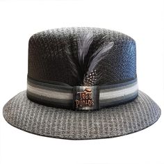 Description Crown Style: Low Rider Crown Size: 4 3/4" Brim Size: 2" Hat Sizes: 7 1/8 (56) - 7 5/8 (61) Hat Band: Muti Color Color: Gray Black High Crown Hat For Fall, Black Hat Bands For Kentucky Derby With Curved Brim, Fitted Black Hat For Fall, Adjustable Black Hat Band For Kentucky Derby, Classic Black Hat Bands For Summer, Black Western Fedora High Crown, Casual Black Hat Bands For Fall, Casual Black Hat Band For Fall, Fitted Black Hat Bands For Kentucky Derby