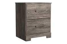 an image of a nightstand with two drawers