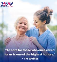 Being able to give back to the senior community is not just a job for us – it’s a calling and an honor. 🌟 For us, caregiving is a privilege that goes beyond practical assistance. It’s about building meaningful relationships, offering comfort during challenging times, and enriching lives with warmth and companionship. 💖  . . . #365InHomeCare #inhomecare #seniorcare  #eldercare #homehealthcare #caregivers #CompanionCare #HomeCareSolutions Elder Care, Meaningful Relationships, Challenging Times, Give Back, Giving Back, Caregiver