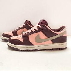 Women’s Nike Dunk Low Pro, Rare Size 7.5 Mahogany/Chino Strm Pink New In Box Fast Shipping!!! Reasonable Offers Welcome Thanks For Looking! Pink Custom Sneakers For Sports With Branded Heel, Pink Custom Lace-up Sneakers With Contrast Sole, Pink Lace-up Custom Sneakers With Contrast Sole, Custom Pink Sneakers With Contrast Sole, Custom Nike Pink Sneakers With Branded Insole, Brown Low-top Sneakers With Contrasting Heel Counter, Low-top Brown Sneakers With Contrasting Heel Counter, Nike Pink Skate Shoes With Boost Midsole, Pink Leather Nike Sneakers