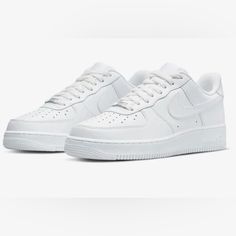 Size 10 & 9.5 Brand New!! Same Day Shipping Nike Shoes White, Kawaii Logo, Shoes Nike Air Force, Nike Fashion Shoes, White Shoe, Shoes Nike Air, Nike Air Force 1 07, Nike Fashion, Nike White