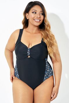 Black Wide Strapped Backless One Piece Swimsuit Beach Underwire Black Bodysuit, Black Underwire Bodysuit For Beach, Black Underwire Bodysuit For Poolside, Black Underwire Bodysuit For Vacation, Black Underwire Bodysuit For Pool, Backless One Piece Swimsuit, Dryers, Soft Cup, Wide Straps