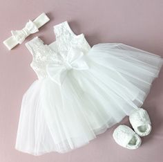 Baptism Frocks For Baby Girl, Baptism Dress For Baby Girl, Baptism Outfit For Baby Girl, Summer Baptism Tutu Dress With Bow, Summer Tutu Dress With Bow For Baptism, Summer Wedding Tutu Dress With Bow, Fitted Tutu Dress With Bow For Baptism, Fitted Tulle Baptism Dress With Bow, Fitted White Tutu Dress With Bow