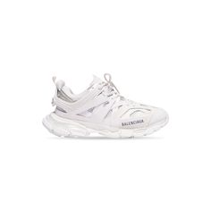 Women's Track Sneaker in White | Balenciaga US Tenis Balenciaga, Balenciaga Track Sneakers, Track Sneakers, White Balenciaga, Balenciaga Logo, Balenciaga Track, Leather Cap, Sneaker Heels, Leather Jewelry