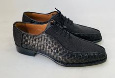 New TucciPolo Half Genuine Black Stingray with Weave Leather Prestigiously HandWelted Oxford Mens Luxury Shoes - offering superior comfort and exquisite design. Shop TucciPolo Collection of top quality mens Luxury Handmade Italian leather designer Shoes. Buy now and pay in 3-12 Month with no hidden fees using AFFIRM at checkout Leather : Stingray & Weave leather Sole: Double Leather Sole Construction: Handwelted soleColor: Black This is a made-to-order product. Each pair will be made upon re Luxury Leather Shoes For Semi-formal Occasions, Luxury Leather Business Shoes, Luxury Black Dress Shoes For Business, Luxury Leather Shoes With Textured Sole For Office, Luxury Black Calf Leather Dress Shoes, Luxury Semi-formal Dress Shoes With Textured Sole, Luxury Business Oxfords With Textured Sole, Luxury Leather Shoes With Textured Sole, Luxury Dress Shoes With Textured Sole