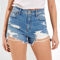 American Eagle Highest Rise 90s Boyfriend Shorts Size 4 Nwot, Never Worn Waist: 27" Rise: 12" 3" Inseam Stretch Comfort Waistband, Rest Of Shorts Are Rigid Cotton White 90s Style Shorts For Summer, White 90s Style Summer Shorts, 90s High Rise Shorts For Summer, 90s High Rise Summer Shorts, 90s Style High Rise Summer Shorts, 90s Inspired High Rise Blue Bottoms, High-rise 90s Style Summer Bottoms, 90s Style High Rise Summer Bottoms, 90s Inspired High Rise Jean Shorts For Spring