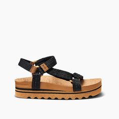 Tevas Sandals, Suede Slides, Black Cushions, Crochet Shoes, Womens Slides, Sandals Brands, Slides Shoes, Black Tan, Arch Support