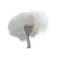 The most fabulous extra large feature hat in Ivory with a mass of 5 ply ostrich feathers in a boa formation a truly stunning masterpiece by Marie-Anne of Hats2go a statement piece for an daring Mother of the bride or a stand out in the crowd piece at Ascot or the Kentucky Derby. This hat can be made in many more colours so please email me if you are interested in ordering another colour. Please confirm your head size when payment is complete or hat the will be posted as already sized to a 57-58c Chic Evening Hats With Feather Trim, Chic Evening Hat With Feathers, Ostrich Feather Trim Fascinator Hat, Elegant Feathered Hat For Winter, Elegant Feathered Winter Hats, Evening Hats With Ostrich Feather Trim, Elegant Winter Hats With Feathers, Feathered Wide Brim Costume Hats For Evening, White Ostrich Feather Hat For Kentucky Derby