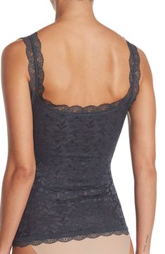 Allover lace packs on the va-va-voom style when you wear this alluring cami. . Scoop neck. Sleeveless. Allover lace construction. Approx. 23.5" length (size S). Imported  This item cannot be shipped to Canada. Machine wash 90% nylon, 10% spandex Va Va Voom, Nordstrom Store, Sale Event, Nordstrom Rack, Camisole Top, Scoop Neck, Beauty Makeup, Nordstrom, Size Medium