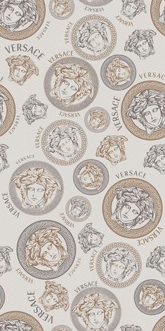 a wallpaper with zodiac signs on it