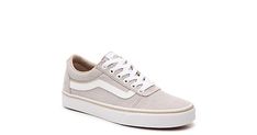 Vans Ward Sneaker - Women's Women's Shoes | DSW Classic Skate Shoes With Gum Sole For Spring, Casual Lace-up Skate Shoes With Gum Sole, Vans Canvas Shoes For Skateboarding In Spring, Vans Low-top Skate Shoes For Spring, Vans Low-top Skate Shoes, Vans Sneakers For Spring Streetwear, Trendy Low-top Vans Canvas Shoes, Casual High-top Skate Shoes For Everyday, Casual Lace-up Skate Shoes