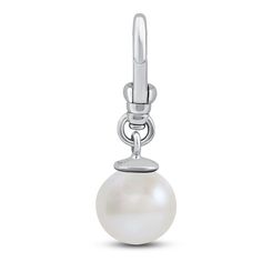 Our birthstone series is that and so much more. The June birthstone is the beloved pearl, treasured for her symbolism, beauty and enduring elegance. We've set a luminous 9mm freshwater cultured pearl in 10K white gold, and whether you're a June baby or not, this versatile charm will be one of the most-worn pieces in your jewelry wardrobe. The word "Lulu" actually means "pearl" in Swahili, and it's one of our favorite definitions-- the English word "Lulu" itself means "an outstanding example of a Pearl Birthstone, Jewelry Wardrobe, Lulu Frost, English Word, Jared The Galleria Of Jewelry, June Birthstone, Pearl Types, Pearl Charms, Birthstone Charms