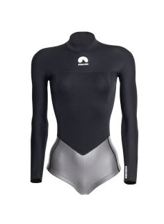 LONGSLEEVE RASHGUARD / 2MM / BACK-ZIP Enjoy the classic and comfy Rangali series in the oceans, seas or other waterways. You’ll love the free movement while riding the waves and keeping warm while exploring the marines or mountain lakes in this stunning shorty. The Rangali shorties are made from 2mm bioprene which is 100% neoprene free and the smooth skin areas are lined with recycled plastic post-consumer bottles (PET). MAKE AN IMPACT After each purchase we donate 10% of the purchase value to a Mountain Lakes, Spring Suit, Sporty Dress, Long Sleeve Rashguard, Free Movement, Sports Clothing, Clothing Websites, Rash Guard, Smooth Skin