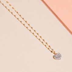 Heart of the Matter Choker Necklace – STONE AND STRAND Expensive Taste, Yellow Gold Chain, Small Heart, Conflict Free Diamonds, Heart Of Gold, Beaded Chain, Stone Necklace, The Details, White Diamond