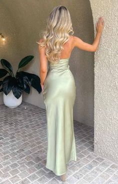 Sage Maxi Dress Make heads turn in this formal dress! This show stopping sage maxi dress is calling your name! Perfect for a ball or any formal event, keep accessories and heels simple to ensure eyes are on the dress. Invisible side zip Lightweight Maxi length Slight stretch Lined Strapless Tie up rushing on bust Flowy fit Chic Floor-length Bridesmaid Evening Dress, Fitted Green Maxi Dress For Prom, Chic Maxi Dress For Prom Party Season, Green Bridesmaid Dress For Prom Season, Dressy Maxi Dress For Wedding Guest, Chic Floor-length Maxi Dress For Wedding Guest, Green Floor-length Bridesmaid Dress For Party, Spring Floor-length Bridesmaid Dress For Party, Elegant Maxi Dress For Prom Season Date Night