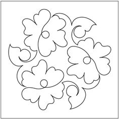 the pattern for this flower is very easy to make