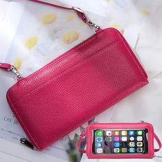 Top Seller for Zip Clutch Handbag Leather Touch Screen Phone Wallet Crossbody Bag Backpack Gift, Womens Bags Handbags Large Capacity Phone Shoulder Bag For On-the-go, Rectangular Phone Bag With Zipper For On-the-go, On-the-go Large Capacity Phone Shoulder Bag, Large Capacity Crossbody Phone Bag For On-the-go, Versatile Large Capacity Pouch Phone Bag, Daily Use Compact Phone Backpack, Large Capacity Leather Phone Bag For Travel, Versatile Large Capacity Phone Bag For Travel, Versatile Large Capacity Satchel Phone Bag