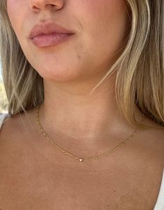 Our Dainty Crystal Necklace showcases a beautiful figaro chain and 2mm cubic zirconia stone.  ✦ DETAILS * Pendant: Sterling Silver base with 18k gold plated on top . Size - 2mm x 2mm * Length: 42 cm dm for adjustable length  * Hypoallergenic - lead & nickel free * Handmade Silver Jewellery Dainty Everyday Birthstone Necklace With Delicate Chain, Dainty Cubic Zirconia Diamond Necklace With Delicate Chain, Everyday Gold Solitaire Necklace With Single Diamond, Elegant Cubic Zirconia Necklace With Figaro Chain, Dainty Yellow Gold Tarnish Resistant Birthstone Necklace, Dainty Birthstone Necklace With Adjustable Chain, Dainty 14k Gold Filled Birthstone Necklace With Delicate Chain, Everyday Gold Solitaire Birthstone Necklace, Gold Solitaire Necklace With Birthstone For Everyday